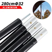 Outdoor large canopy pole 32mm thick aluminum alloy tent pole 4 splicing awning support pole door pole frame