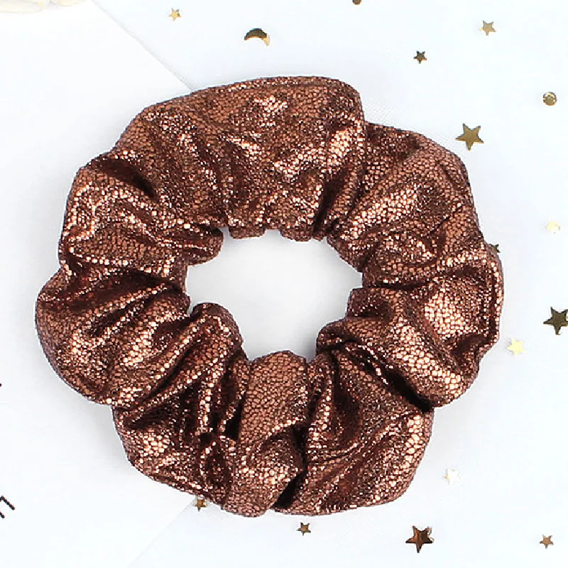 Женская Блестящая резинка для волос разноцветная эластичная блестящая прически