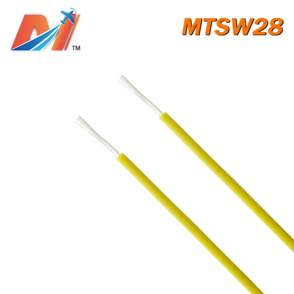 Maytech распродажа (1 метр) Мощный кремниевый провод AWG28 желтого цвета|Силовая
