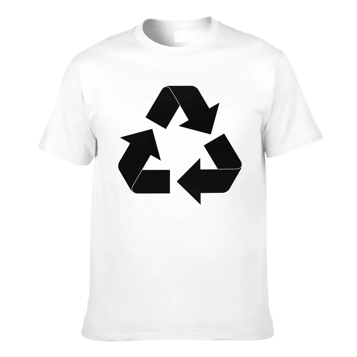 2020 Recycle черная икона хип хоп графическая Футболка мужская летняя одежда Мужская