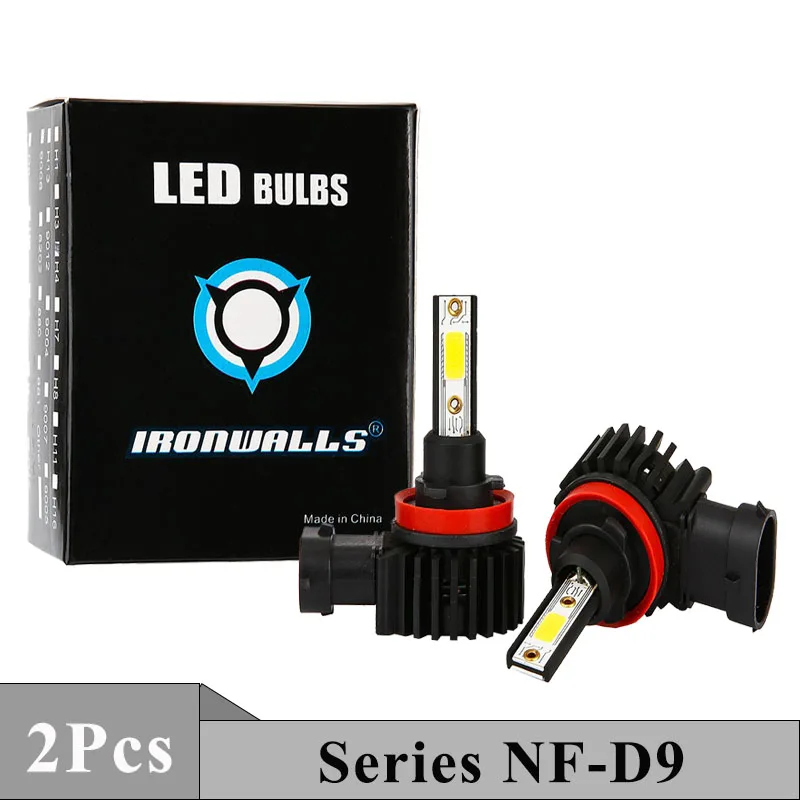 50 Вт Автомобильный светодиодный головной светильник лампы 5000lm 6000 К авто фары COB