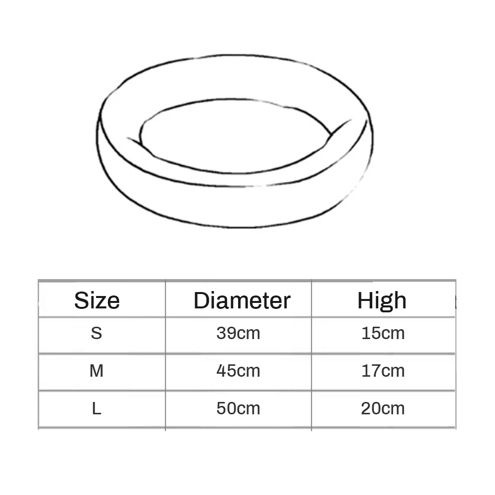 Глубокий сон собачий домик питомник круглое гнездо осень зима матрац для кошек
