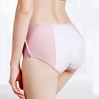 women underwear period cotton menstruation briefs large size leak proof menstrual panties physiological pants