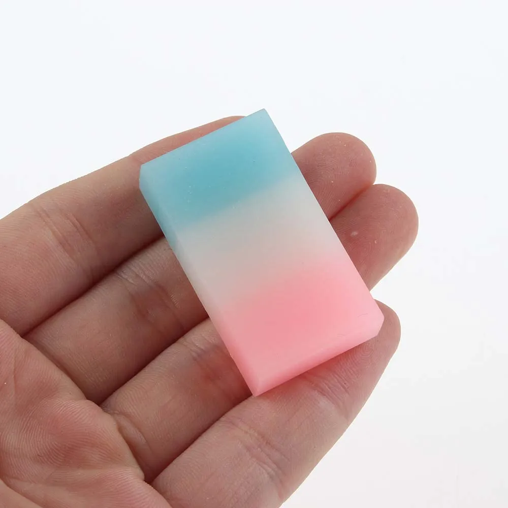 1 шт. трехцветный ластик желеобразного цвета Детские художественные