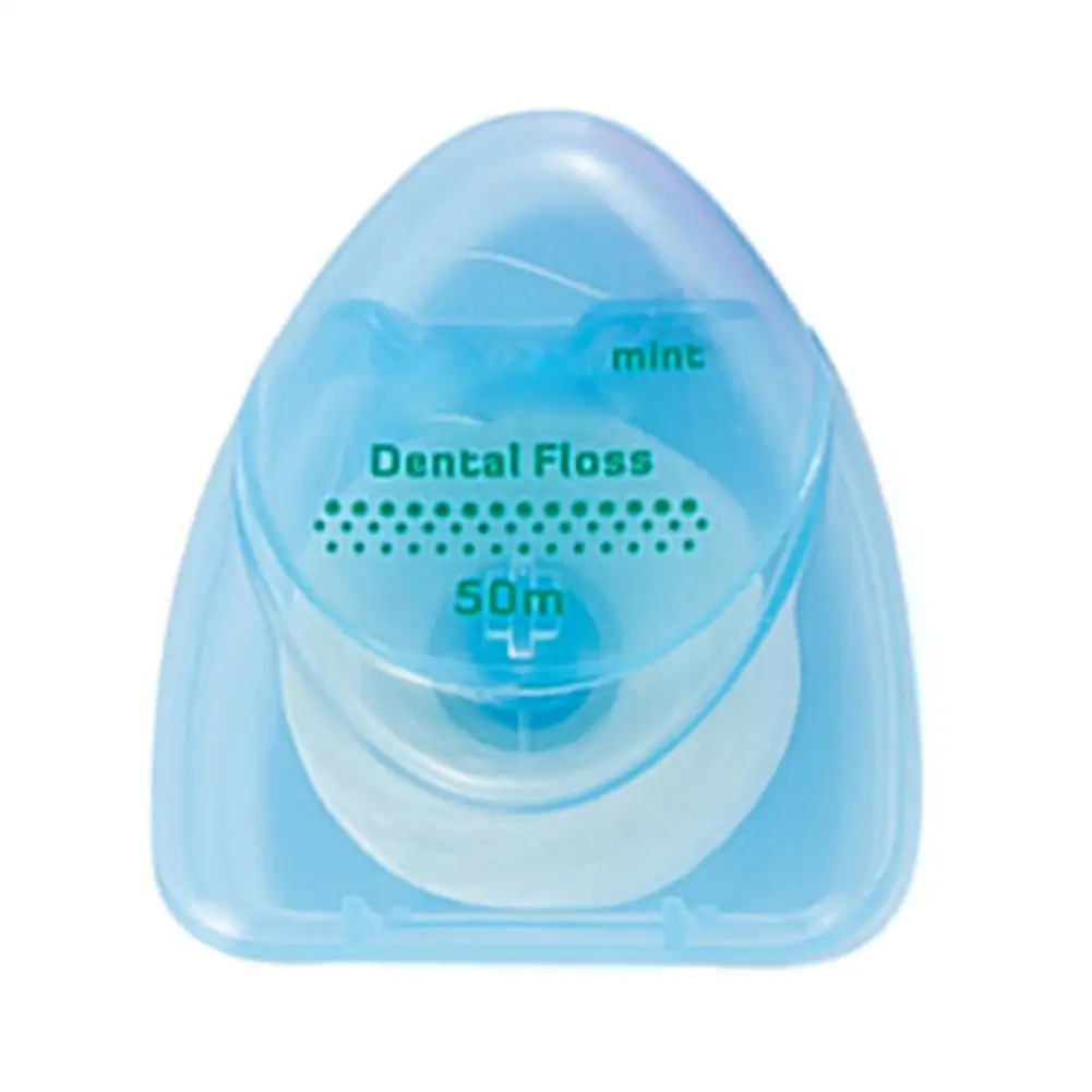 

Dental Floss 50 meter 54 Yard Wire Floss Dental Mint Pick Interdental Floss Flavor Flosser Pick Brush Tooth Stick Dental Q6M5