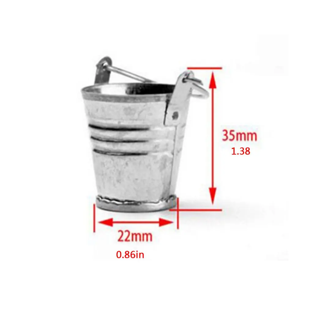 

RC Rock Crawler 1:10 Bucket for TAMIYA CC01 Axial SCX10 RC4WD D90 D110 Truck Car