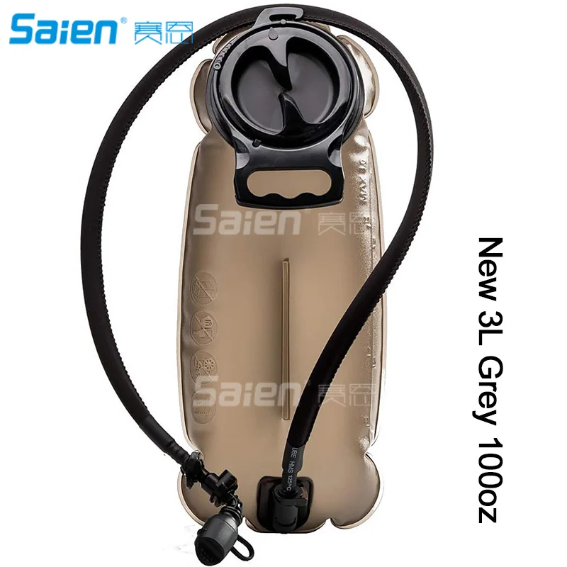 

3L TPU Hydration Bladder, Tasteless BPA Free Water Reservoir Bag with Insulated Tube for Hydration Pack for Cycling, Hiking, Run