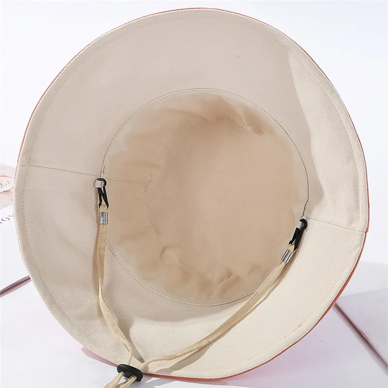 Шляпа USPOP женская из хлопка с широкими полями дышащая на весну 2022 | Аксессуары для