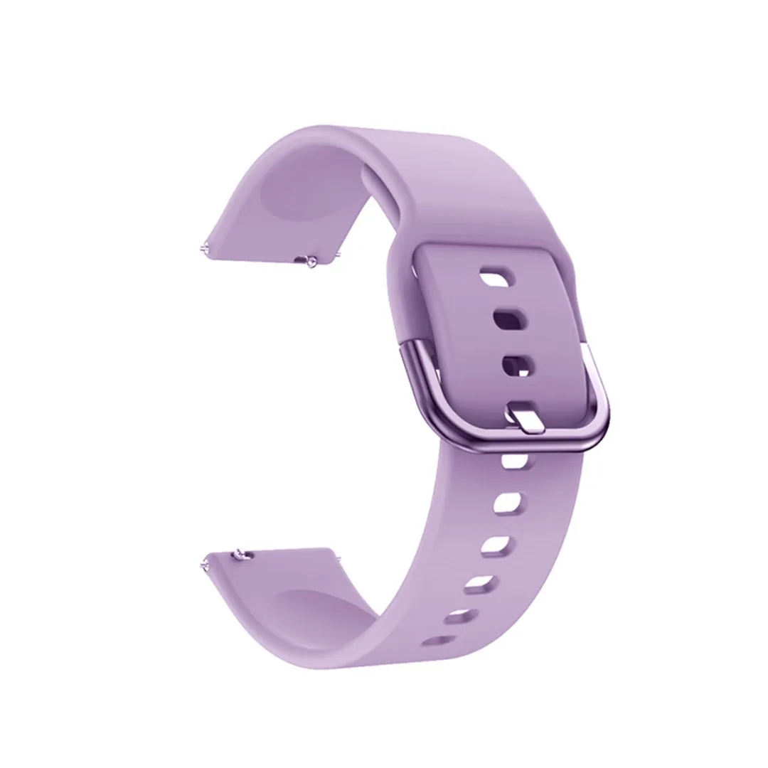 Силиконовый ремешок для часов samsung Galaxy Watch Active 20 мм Мягкие Спортивные умные браслеты сменный ремешок для часов