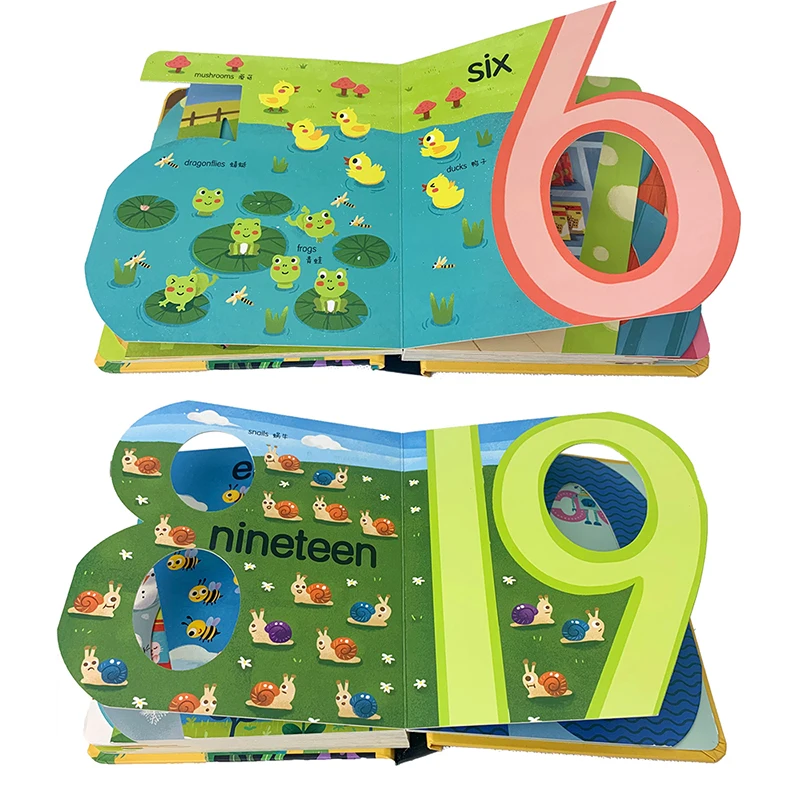 

2021 Old Animal 3D Stereo Picture Book English Education Books Children Baby Reading Book Chinese And English Bilingual