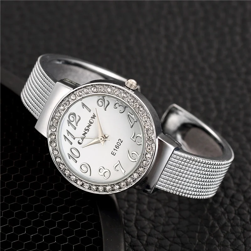 

Women Watches Stainless Steel Exquisite Watch Women Rhinestone Luxury Casual Female Quartz Watch Relojes Mujer Relogio Feminino