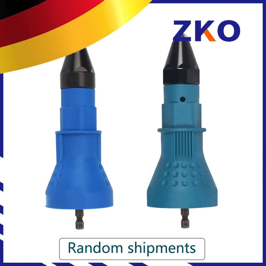 

HILDA Electric Riveter Guns Riveting Tool Cordless Riveting Drill Adaptor Insert Nut Tool Riveting Drill Adapter 2.4mm-4.8mm