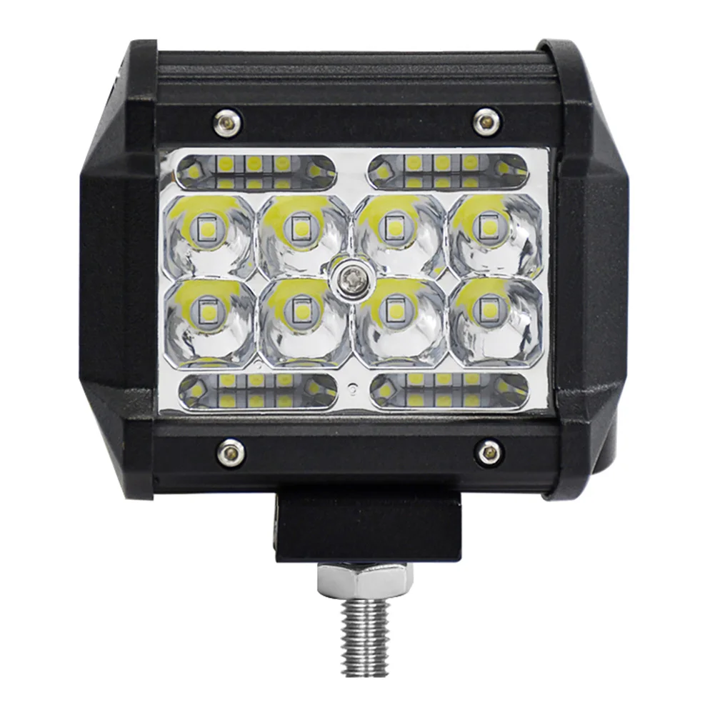 

4-дюймовые Автомобильные фары 6000 лм, водонепроницаемые 60 Вт светодиодные фары, освещение, точечный прожектор для внедорожника, вездехода, тр...