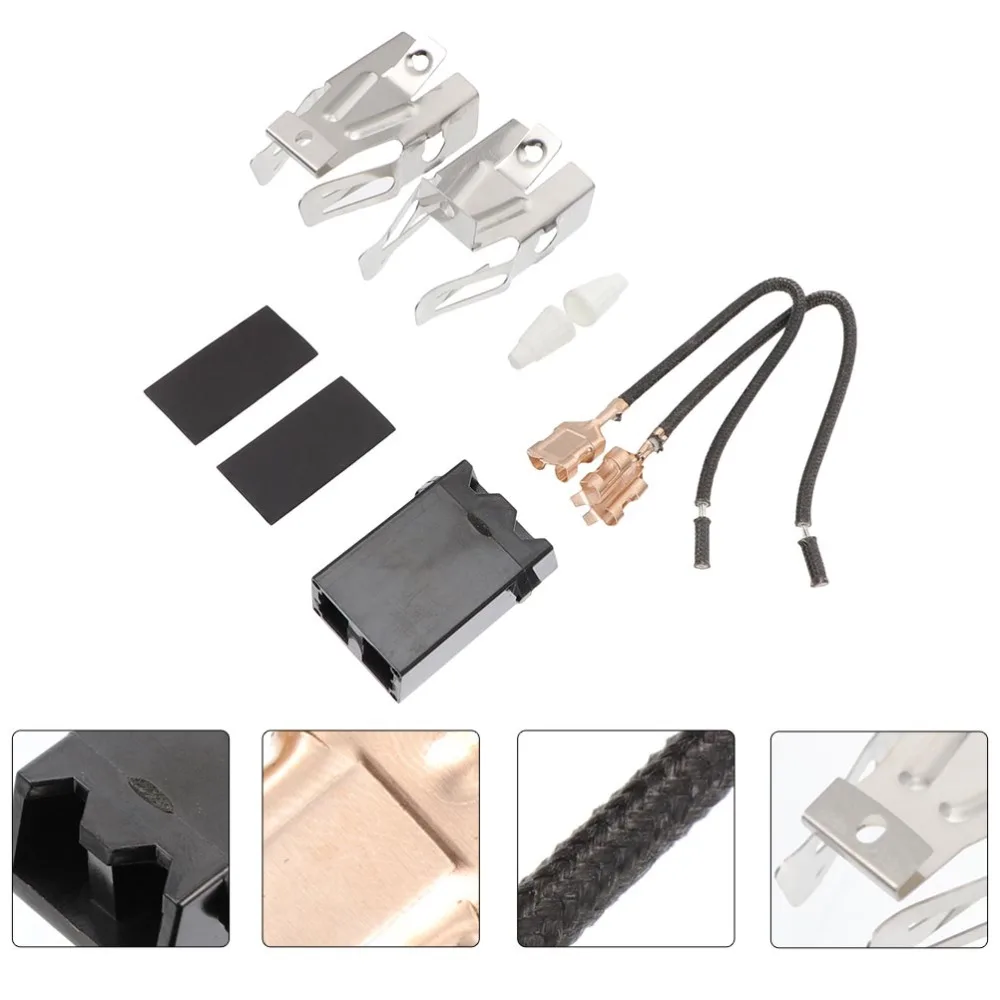 

4 Sets Multifunction Range Receptacle Burner Receptacle Kit for Stove Oven