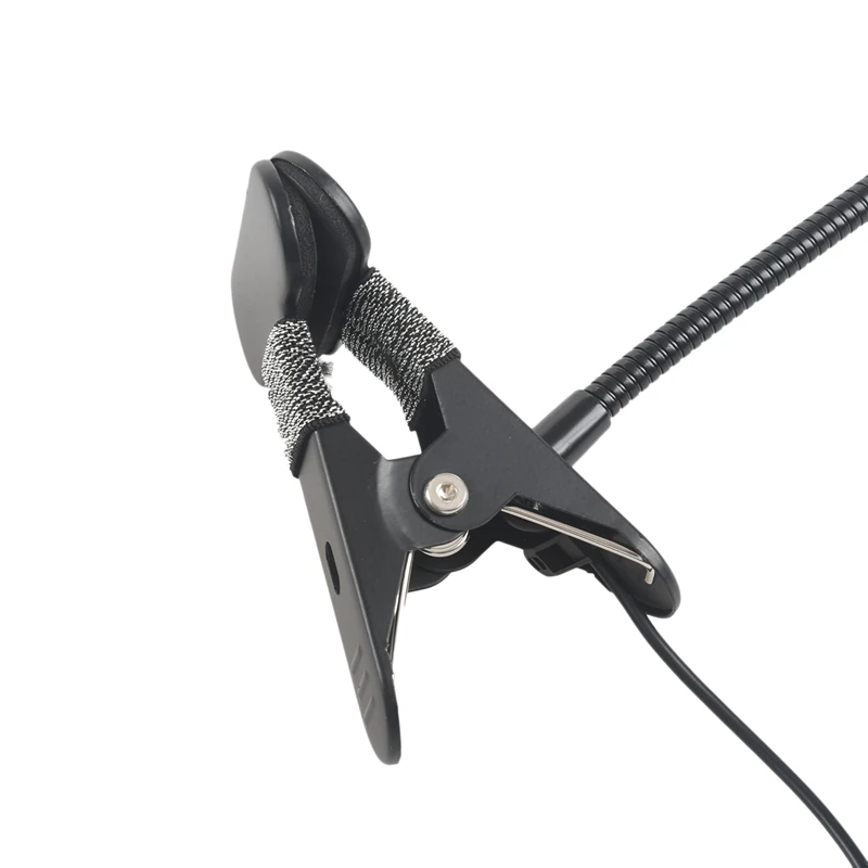 

8W LED Clip on Lamp, Desk Light with 3 Modes 2M Cable Dimmer 10 Levels Clamp Table Lights