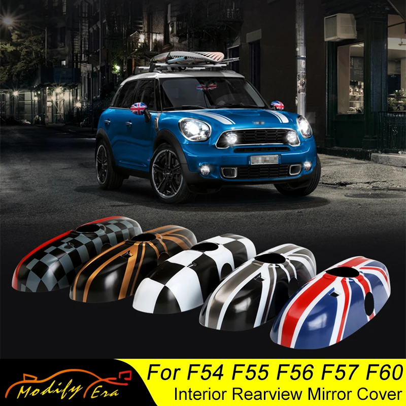 Чехол для зеркала заднего вида интерьера автомобиля корпус MINI Cooper F54 F55 F56 F57 F60