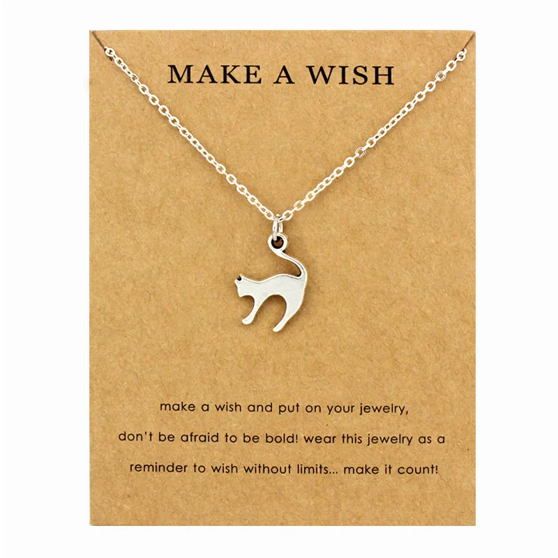 Ошейник из нержавеющей стали для женщин дружба лошадь слон лиса кошка собака