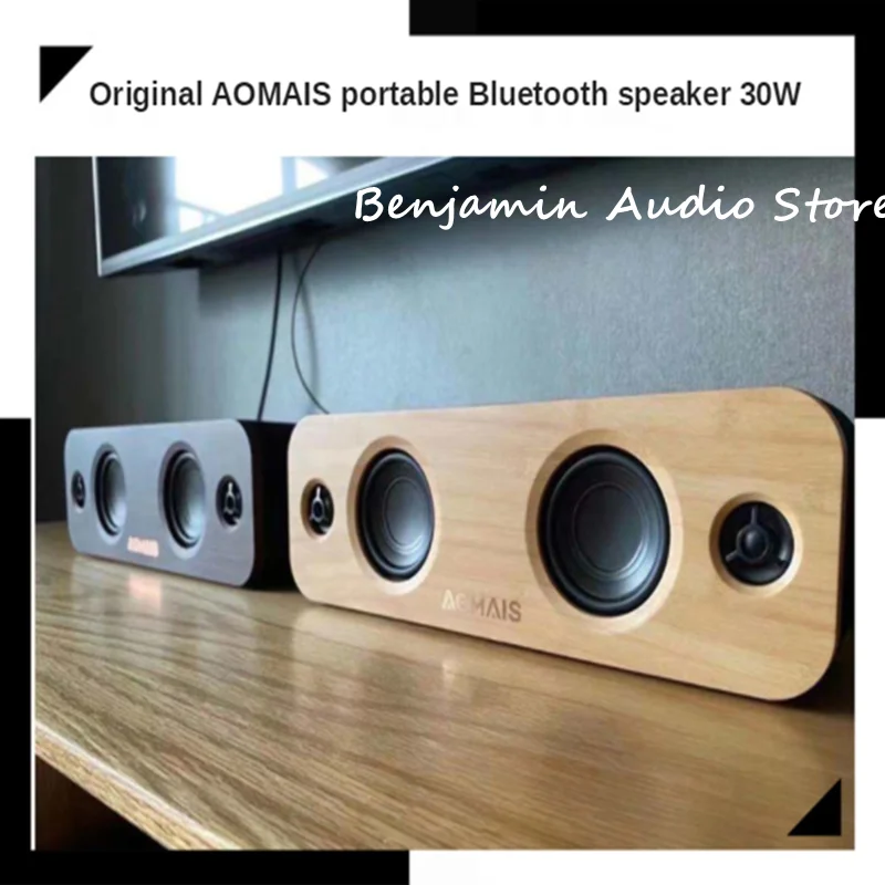 

Портативная Bluetooth-Колонка AOMAIS, 5 блоков, Bluetooth 5,0, бас, мощность 30 Вт, поддержка TWS-серии, 3D стерео, для домашнего кинотеатра