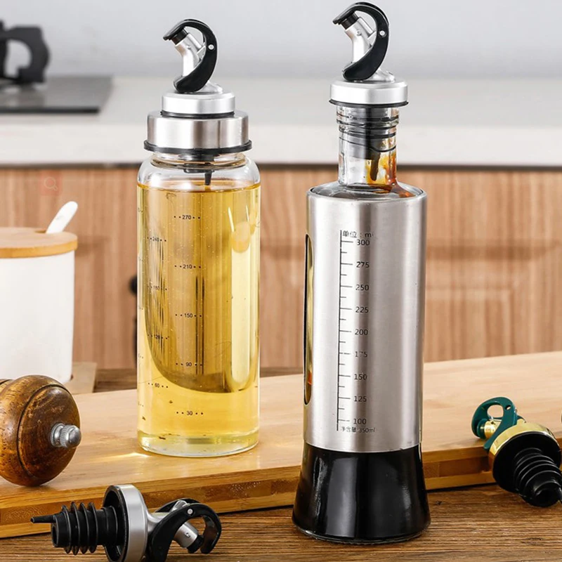 

1 PCS Oil Nozzle Automatic Flip Cap Oil Bottle Stopper Oil Bottle Cap Gravity Nozzle