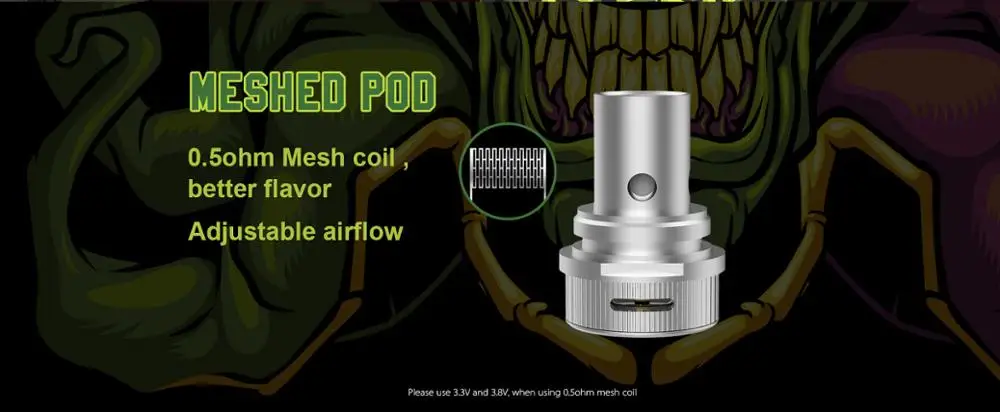 5/10 шт. Vapefly Шут сетки vape катушки 0.5ohm 1.2ohm Штатная катушка для Pod испаритель комплект