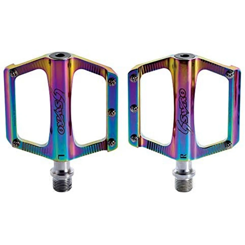 

SWTXO Ultralight Slim MTB Road Bike Bicycle Three-Bearing Aluminum Alloy Pedals Multicolor