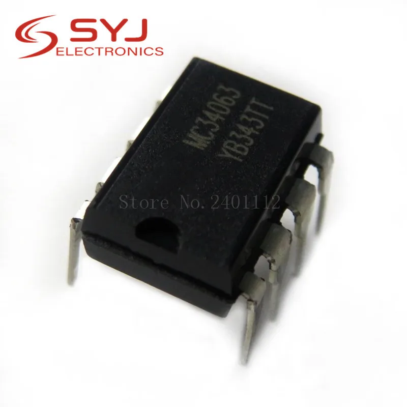 10 шт./лот MC34063API MC34063A MC34063 34063 KA34063A KA34063 DIP8 DIP Boost или buck DC/DC преобразователь в наличии