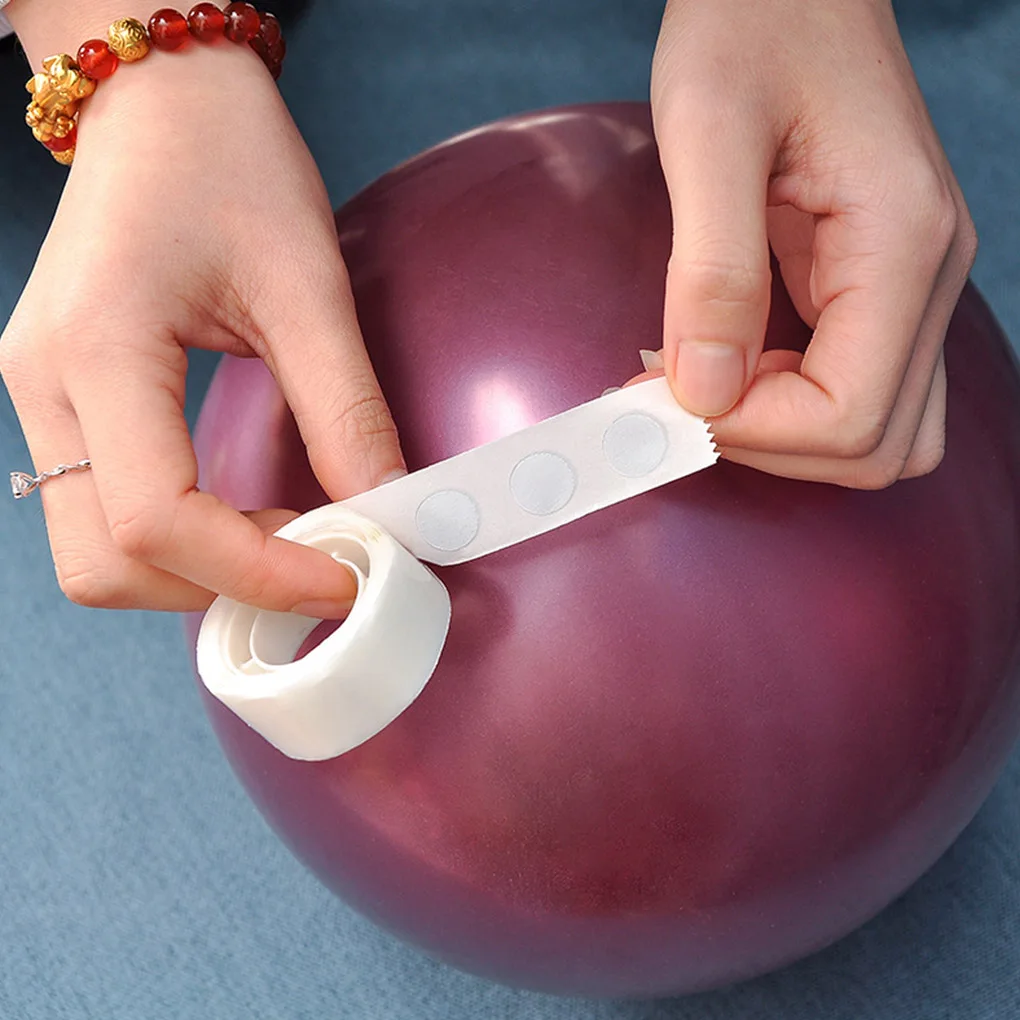 

25pcs Balloons Glue Adhesive Wedding Party Decoration Fixed Clip ballon Dot Super Sticky Point Double Sided Stick Tape