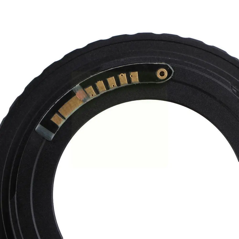 

New High Quality Lens Adapter Black For M42 Chips Lens For Ef Mount Ring Adapter Confirm B4q4