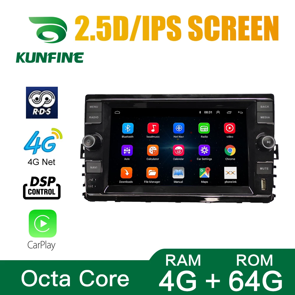 Car Multimedia player Android 8.1 DVD GPS Navigation Player Stereo for universal 2018 VW Headunit Radio | Автомобили и мотоциклы