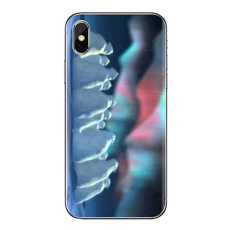 For Huawei P Smart Y6 P8 P9 P10 Plus Nova P20 Lite Pro Mini 2017 SLA-L02 SLA-L22 2i Housing Polar Bear Wallpaper Northern Lights |