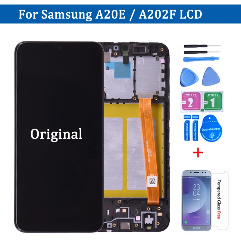 Дисплей для Samsung Galaxy A20e/A202/A202F сенсорный экран с дигитайзером в сборе SAMSUNG A20e A202F/DS