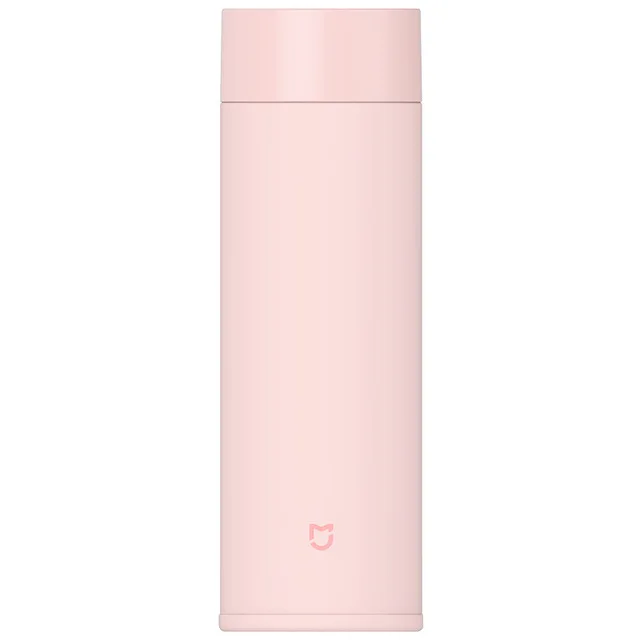 pink Xiaomi Mijia, 350 мл, бутылка для воды из нержавеющей стали, 190 г, легкий термос, вакуумная мини-чашка для кемпинга, путешествий, портативная Изолированная чашка - Цвет: pink