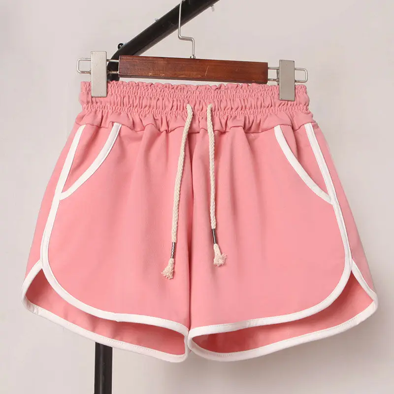 Женские пижамные шорты большого размера 3XL летние дышащие для студентов женские