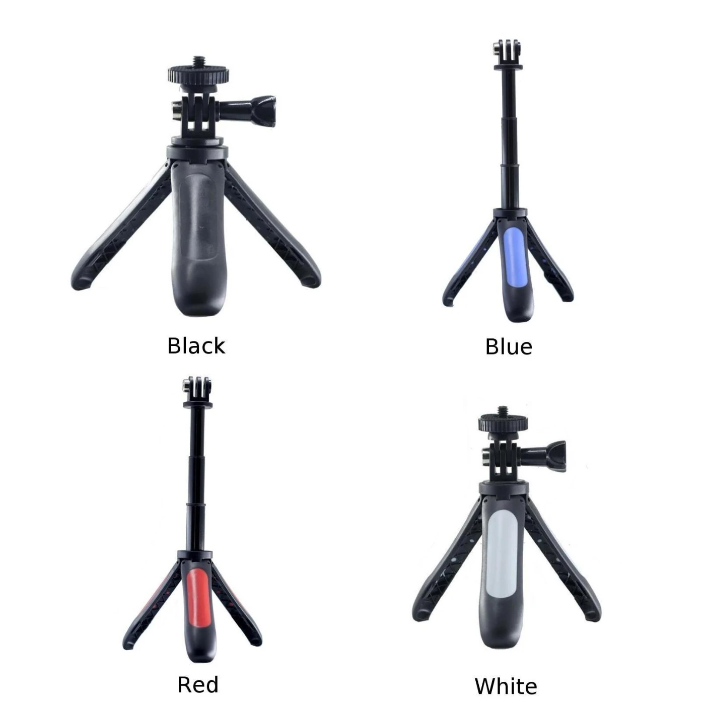 For Hero 5/6 Xiaoyi 4k Sports Cameras Mini Extended Tripod Selfie Stick Pole Set | Электроника