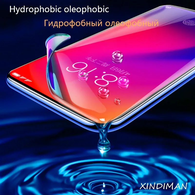 3 шт передняя + задняя Гидрогелевая пленка для xiaomi redmi K20 K20pro Защитная камеры