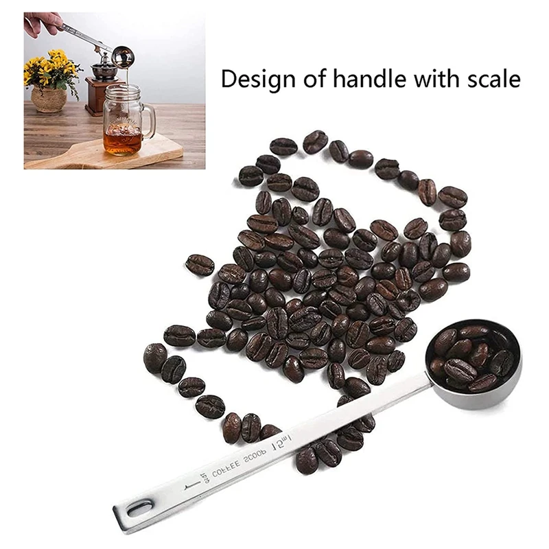 Stainless Steel Coffee Spoon Long Handle Measuring Metal 1 Tablespoon 3 Piece Set | Дом и сад