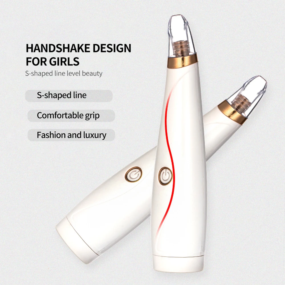 

Blackhead Remover Face Deep Nose Cleaner T Zone Pore Acne Pimple Removal Vacuum Suction Facial Diamond Beauty Clean Skin Tool