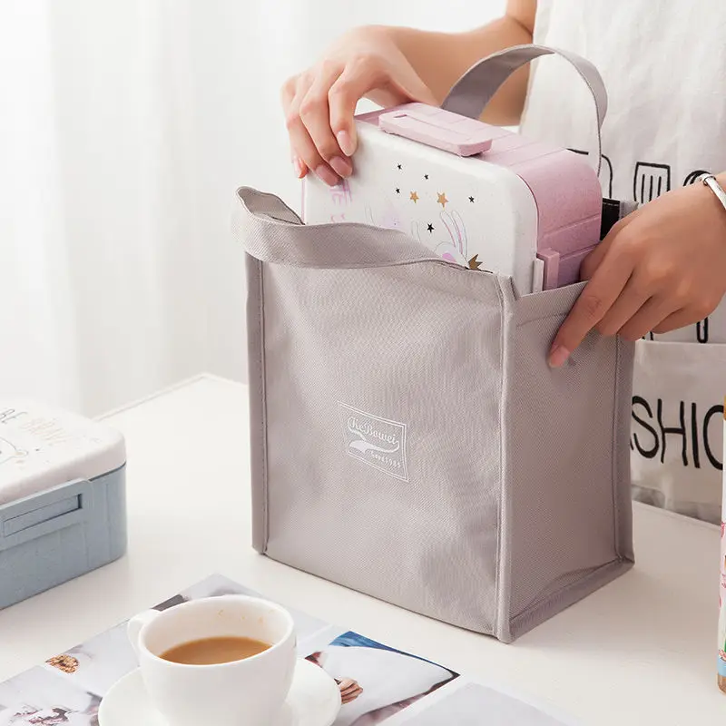 Мужская и женская переносная Изолированная Термосумка для ланча сумка еды