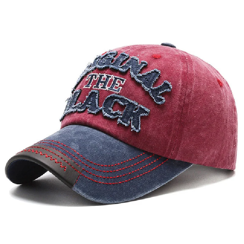 

Baseball Cap Letter Snapback Streetwear HipHop Sports Caps Cotton Embriodery Casual Sun Visor Trucker Hat Retro Bone Dropshiping
