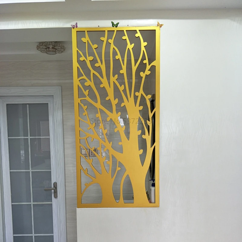 Резная доска полый экран перегородка украшение для гостиной решетка из массива