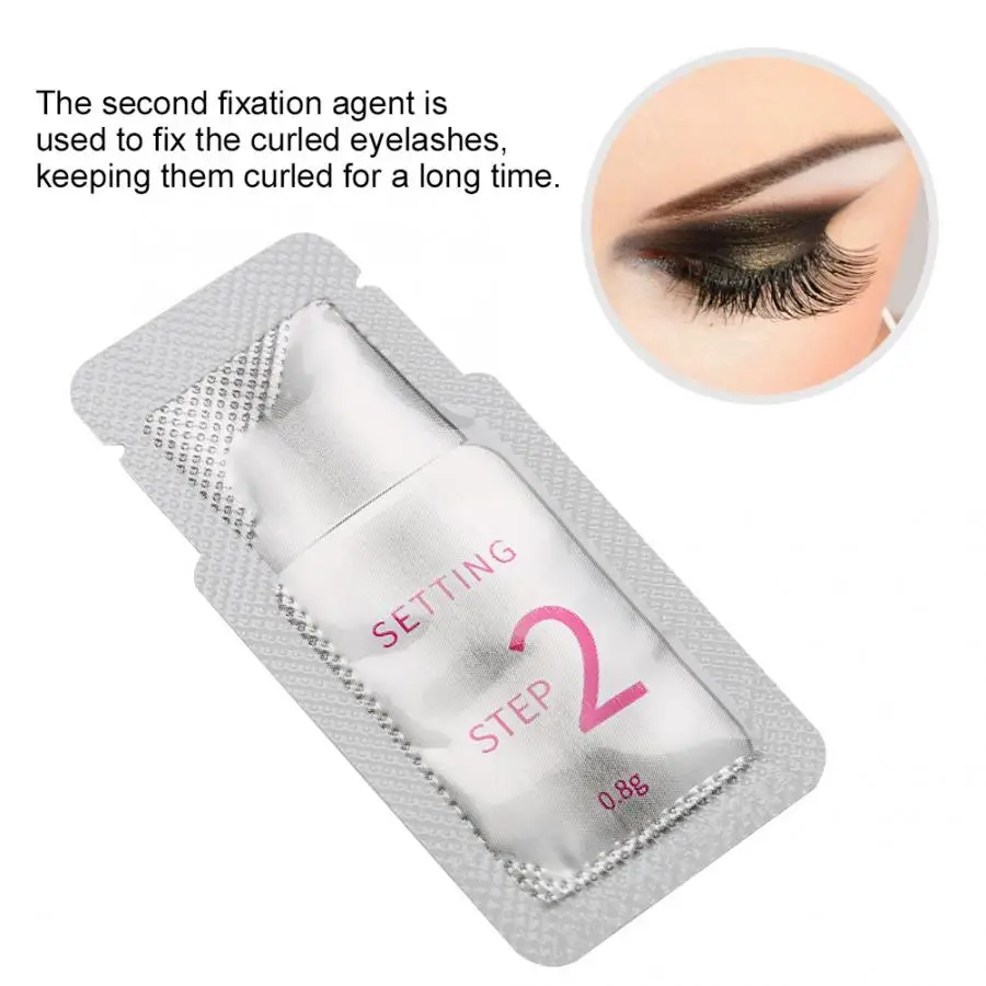 Disposable Eyelash Perming Curling Fixation Agent Kit Eyelashes lifting Tool Curler Curl Perm Makeup Beauty | Красота и здоровье