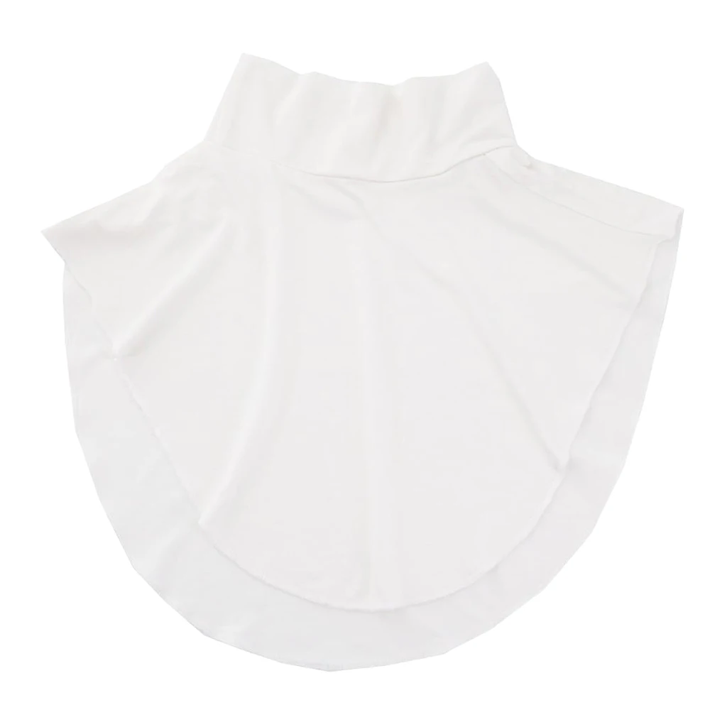 

4x Faux Collar Detachable Turtleneck Top Half Shirt Dicky Collar Hijab
