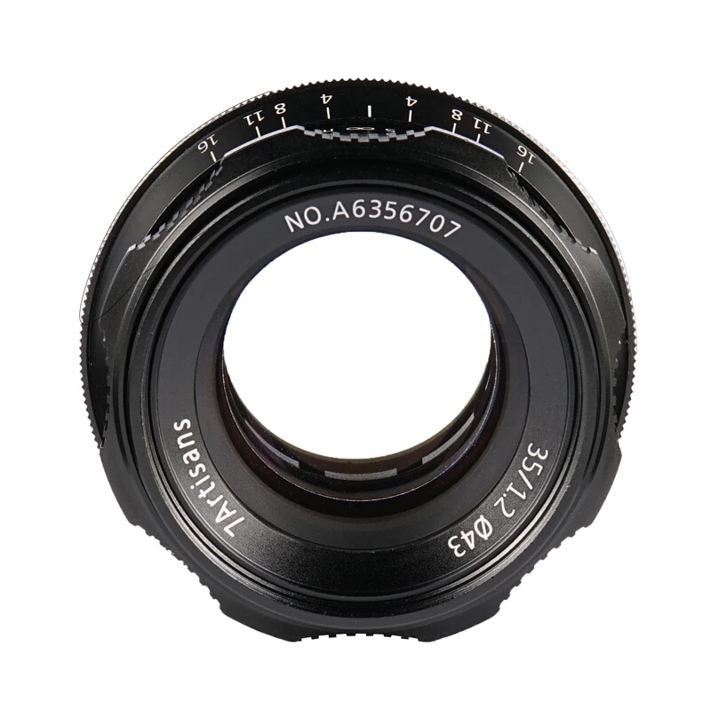 7artisans 35 мм F1.2 Prime объектив для sony E-mount/для Fuji XF APS-C камера ручной беззеркальный объектив с фиксированным фокусом A6500 A6300 X-A1