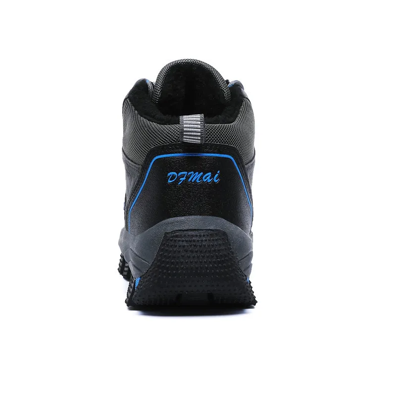 Мужские ботинки сезон осень-зима мужские теплые плюшевые зимние Мужская