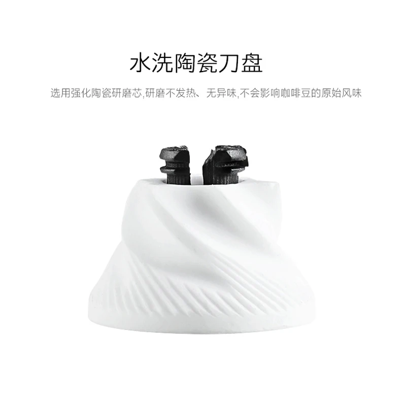 売る ハンドクランク手動コーヒーグラインダーステンレス鋼セラミック研削手動コーヒーグラインダーホームszlifierka Coffeeware DG50MCG