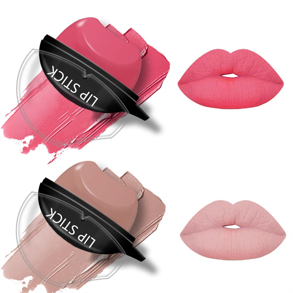 9 Цвета ленивый губная помада профессиональная матовая Форма водостойкая Помада