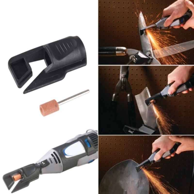 

Saw Sharpening Attachment Garden Tool Sharpener Adapter for drill rotary