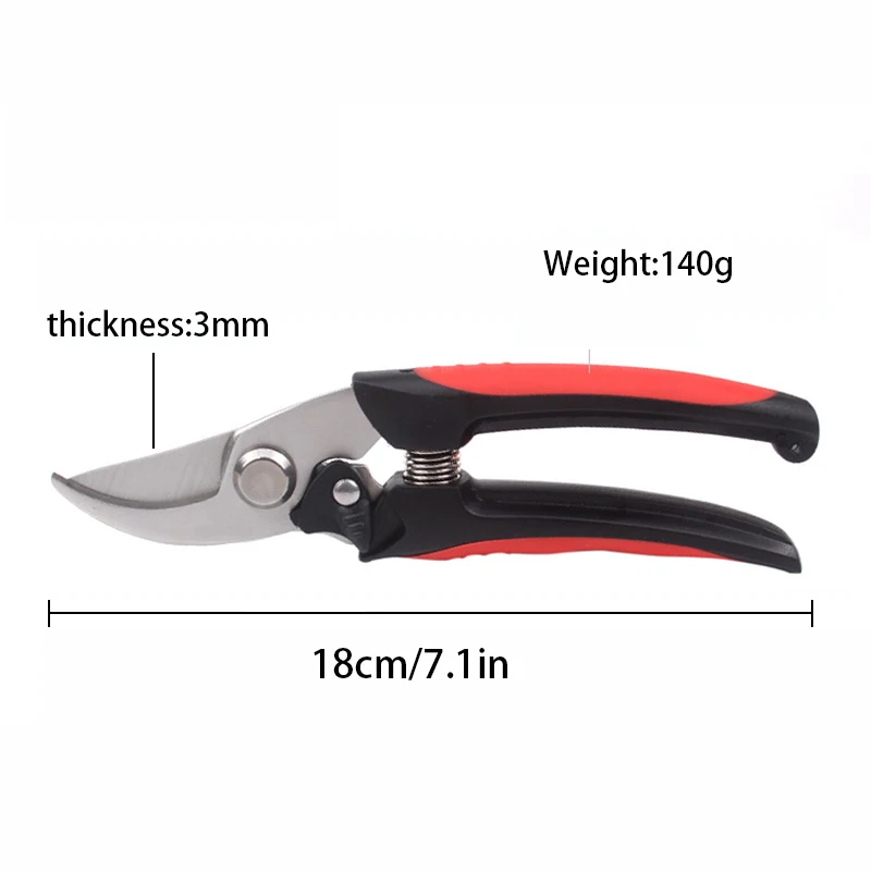 

Gardening fruit shears multi-function tree branch shears garden shears anti-slip and labor-saving manual pruning shears
