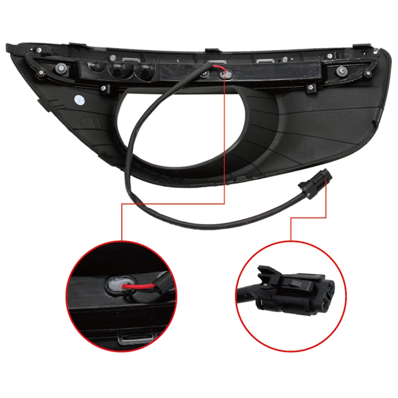 12V светодиодные дневные ходовые огни Габаритные аксессуары для ванной комнаты с