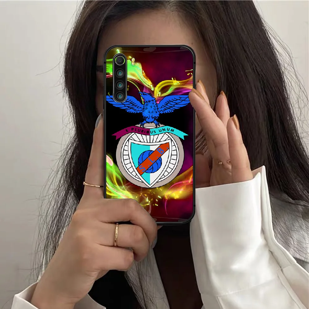 

Portugal Benfica Phone Case For XIAOMI Redmi Note 6 7 8 9 10 T Pro K40 black Cover Painting Hoesjes Silicone Waterproof 3D Etui